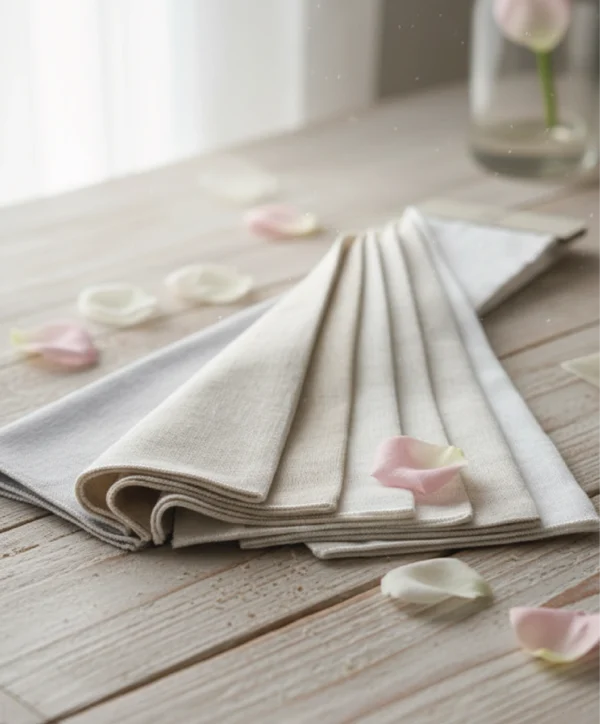 2505 (6) لينون شيفون من الكتان الطبيعي(2505) 7الوان