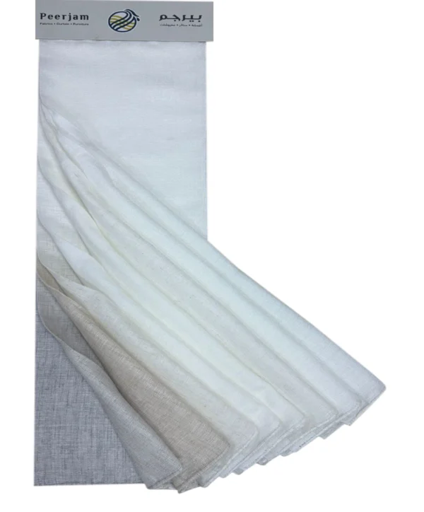 لينون شيفون من الكتان الطبيعي(2513) 9 الوان