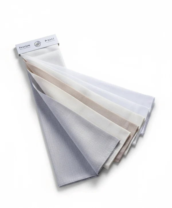 2514 (11) لينون شيفون من الكتان الطبيعي(2514) 7الوان