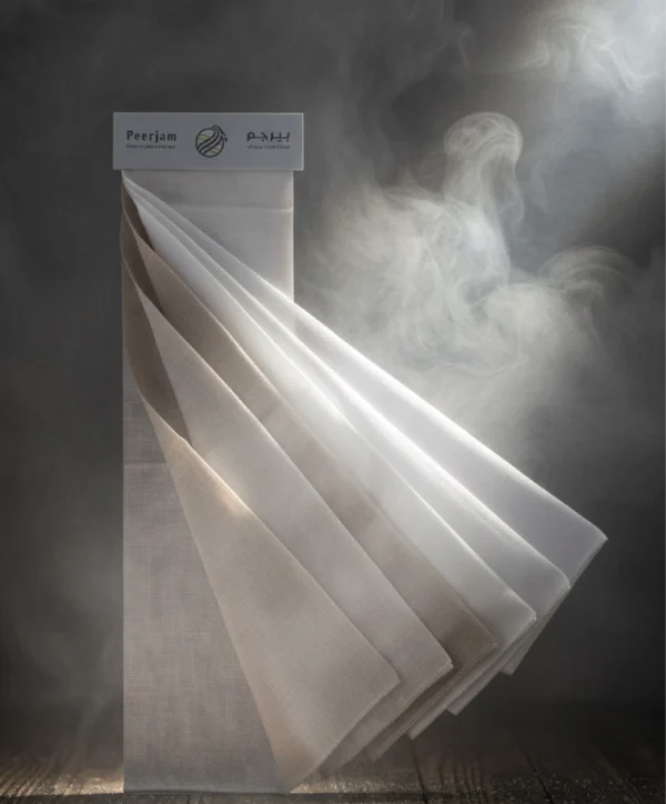 2514 (8) لينون شيفون من الكتان الطبيعي(2514) 7الوان