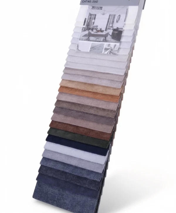 2542 (11) قماش شانيل فاخر بألوان زاهية وخامات من أفضل الخيوط(2542) 25لون