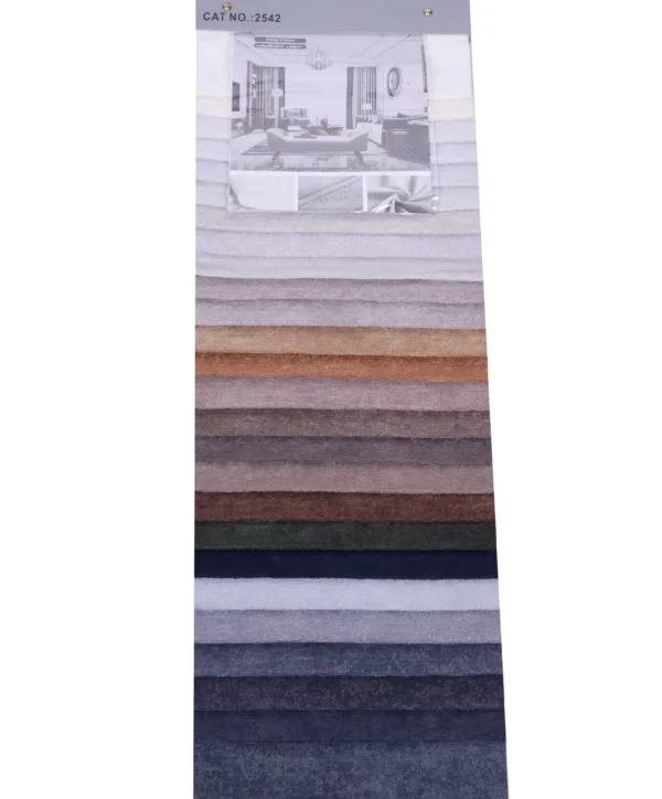 2542 (6) قماش شانيل فاخر بألوان زاهية وخامات من أفضل الخيوط(2542) 25لون