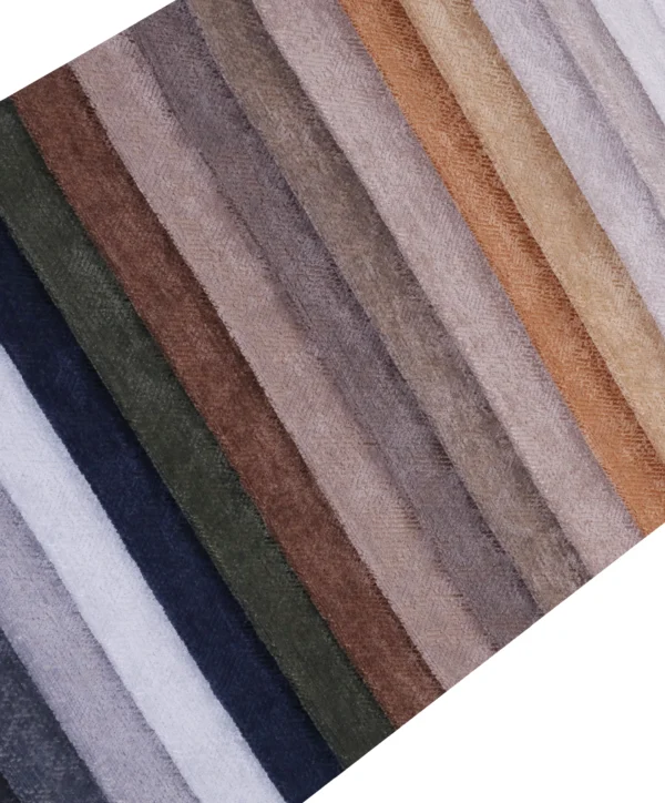 2542 (7) قماش شانيل فاخر بألوان زاهية وخامات من أفضل الخيوط(2542) 25لون