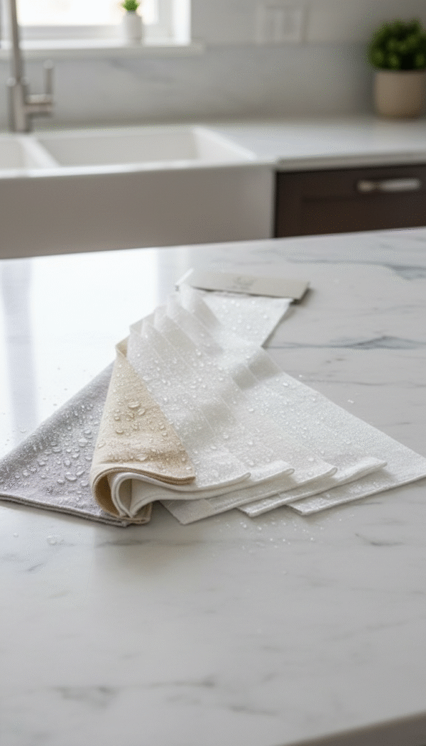 photoshoot_On_a_Modern_Kitchen_Counter لينون شيفون من الكتان الطبيعي(2504) الوان7